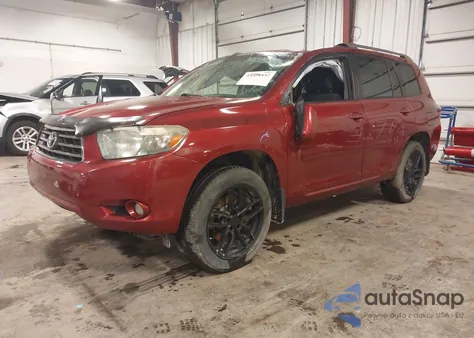 2008 Toyota Highlander Sport z USA, uszkodzony, nr VIN JTEES43A782001640